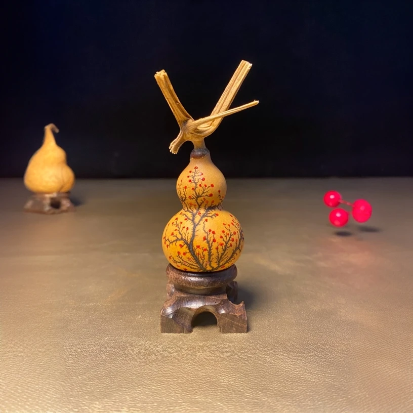 【一物一拍】雷击电击纹葫芦   傲雪寒梅＋10元