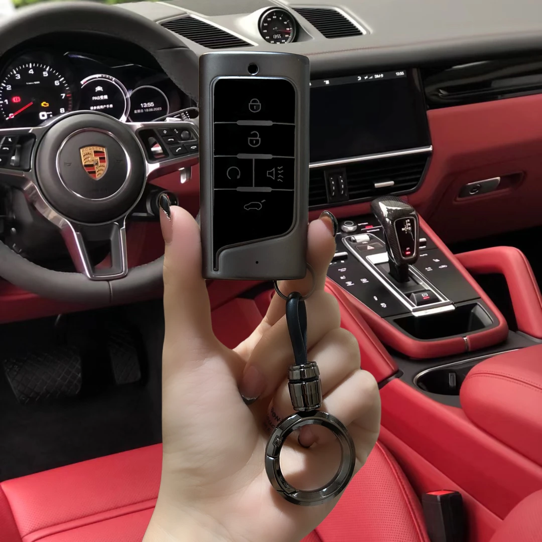 适用广汽传祺gs4plus钥匙套埃安yplus影豹m8宗师gs8壳gs3扣m6pro