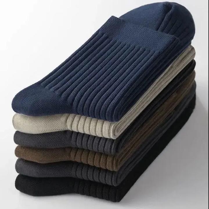 【8.8元5双】福利袜子男士中筒运动袜秋冬加厚款商务四季百搭潮袜