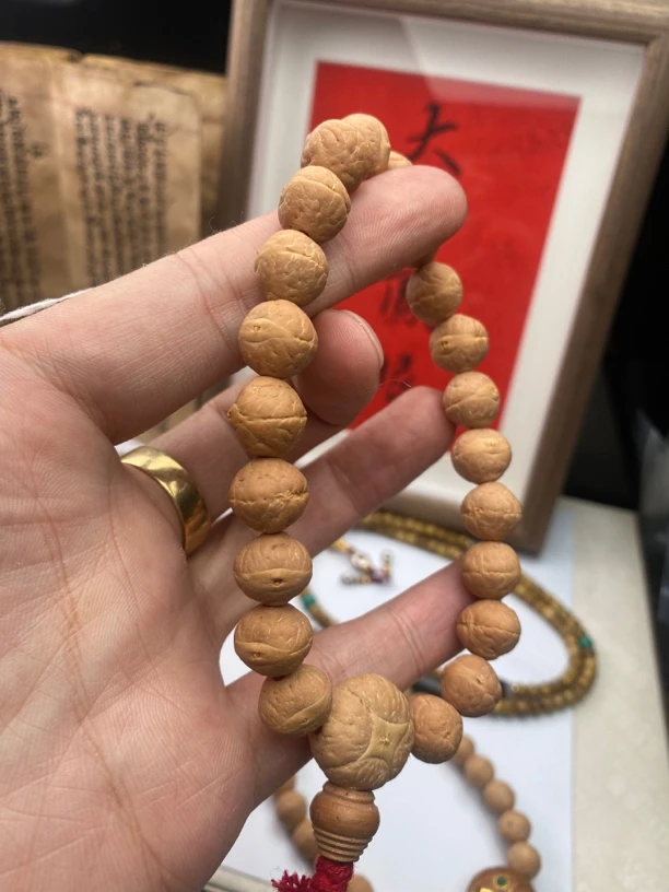 实心籽凤眼菩提手串