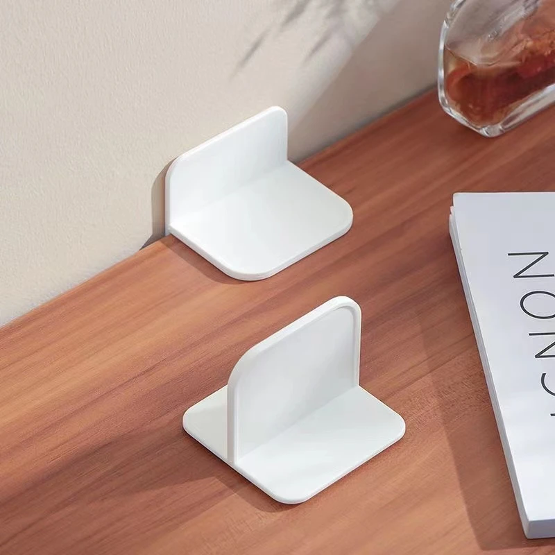 新款橱柜防倾倒家具固定器货架防倒免打孔自粘固定夹保护儿童家用