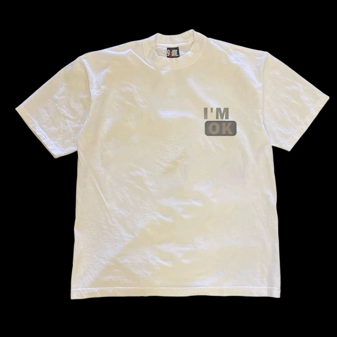 美式T恤痞帅ins街头男女款重磅印花短袖青年夏季潮牌修身圆领上衣