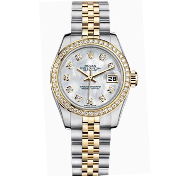 99新 Rolex/劳力士 老佛爷/劳力士179383/自动机械/单表/26mm