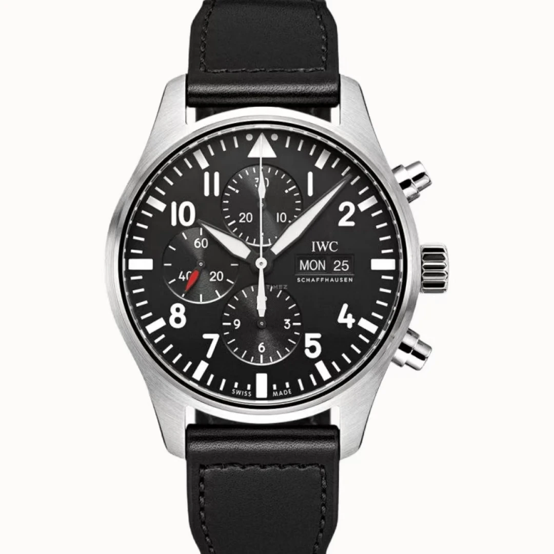 99新 IWC/万国 老佛爷/万国飞行员377709/自动机械/22年全套/43mm