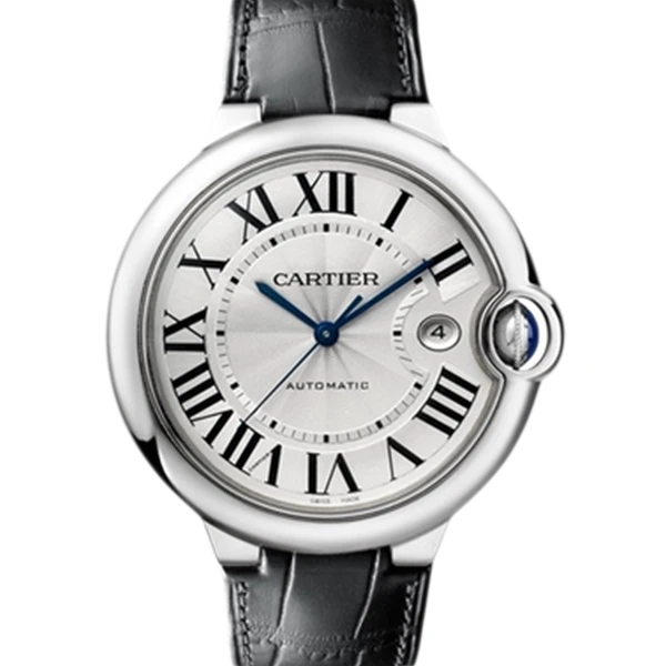 99新  老佛爷/卡地亚蓝气球/自动机械/23年全套/42mm/公价55000