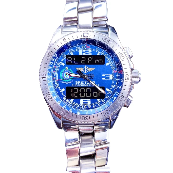 99新  老佛爷/百年灵/石英/单表/43mm