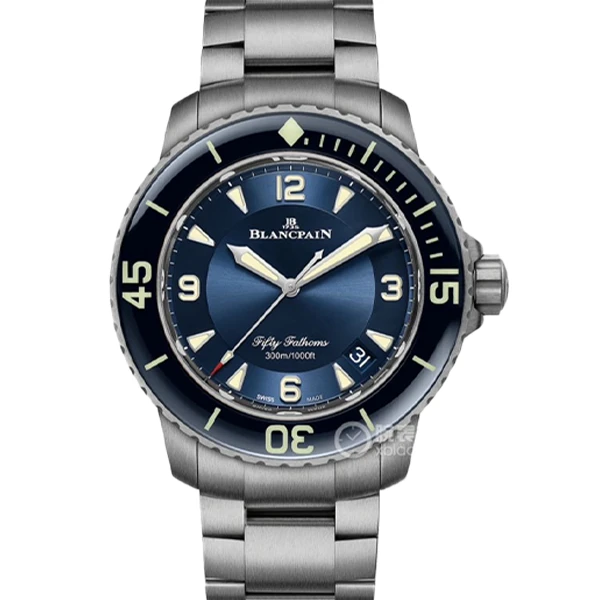 99新 Blancpain 老佛爷/宝珀5015/自动机械/24年全套/45mm