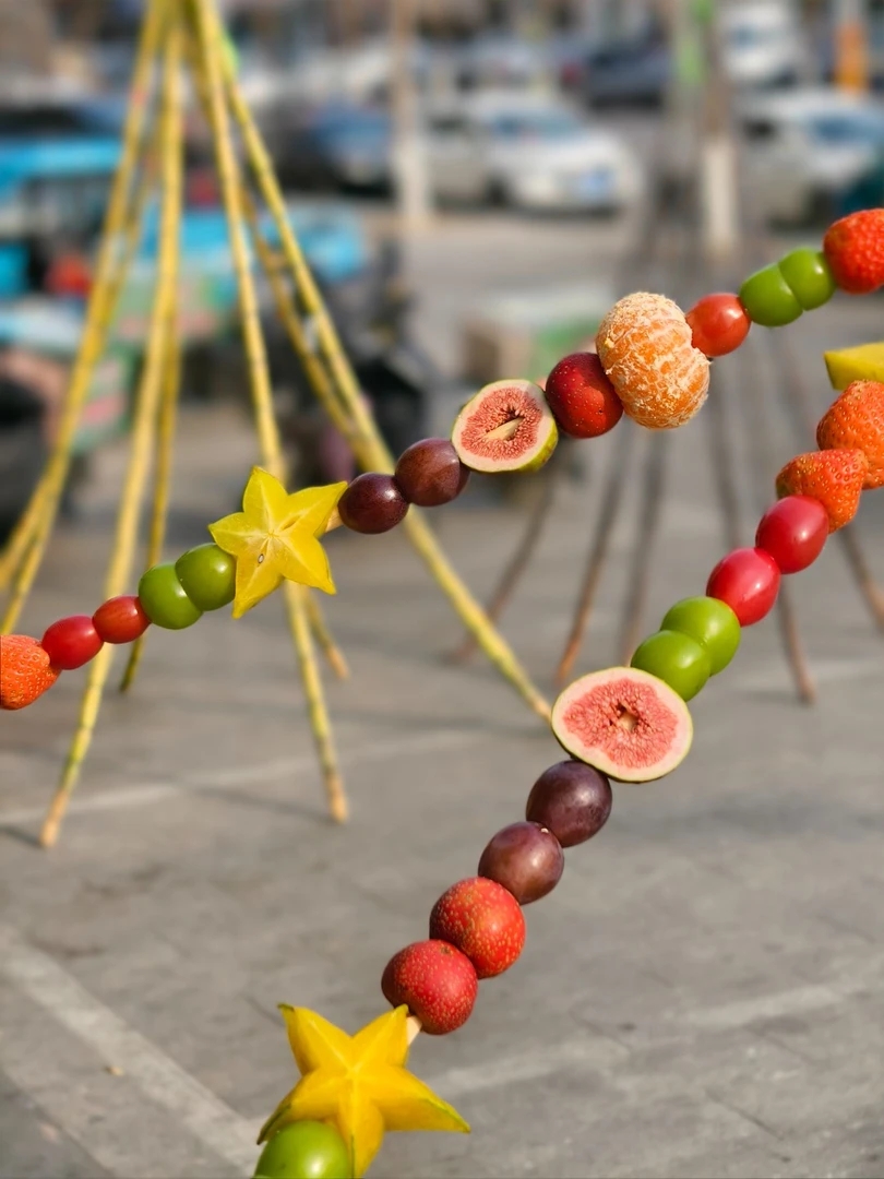 【糖葫芦】一米长糖葫芦