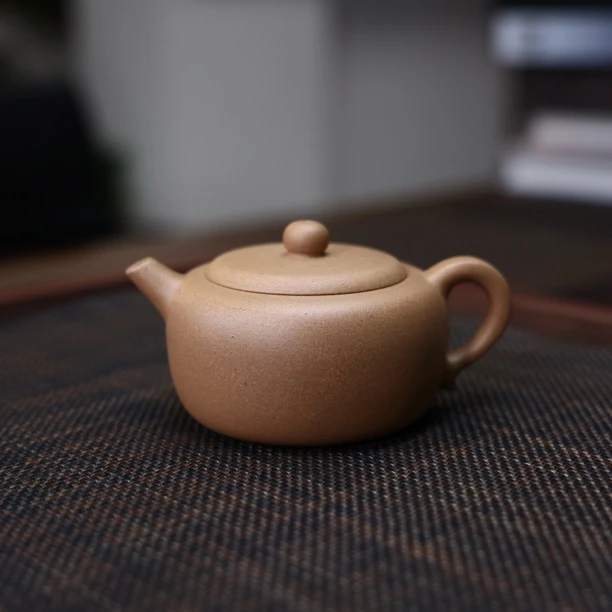 景宁堂 孙大呈 ｜ 春水堂圆壶 全手工制作 段泥 200cc