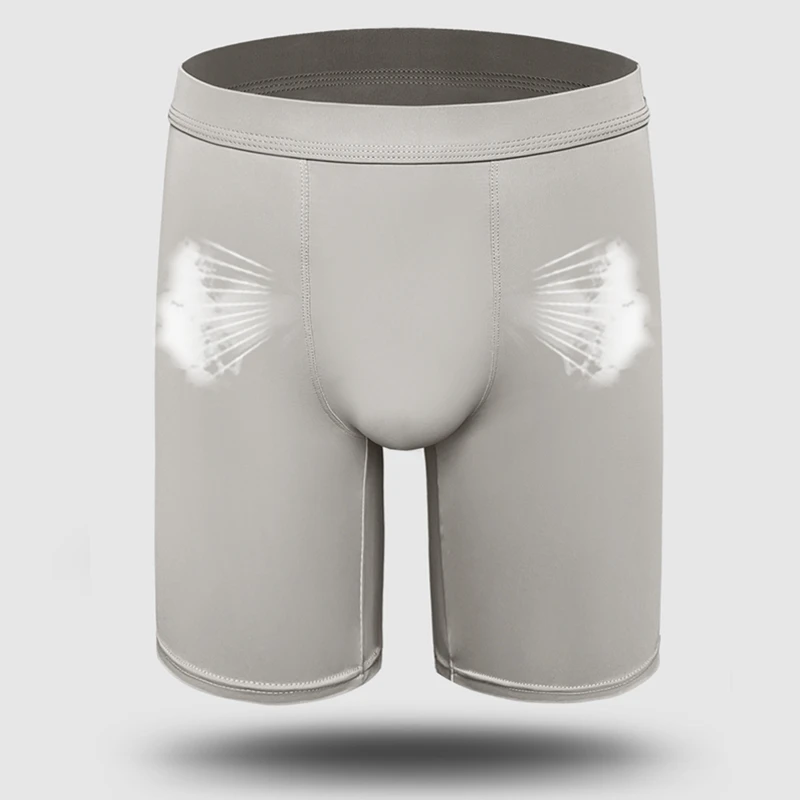 三分裤男士内裤防磨腿运动冰丝薄款防磨裆大腿防摩擦胖子加长夏季