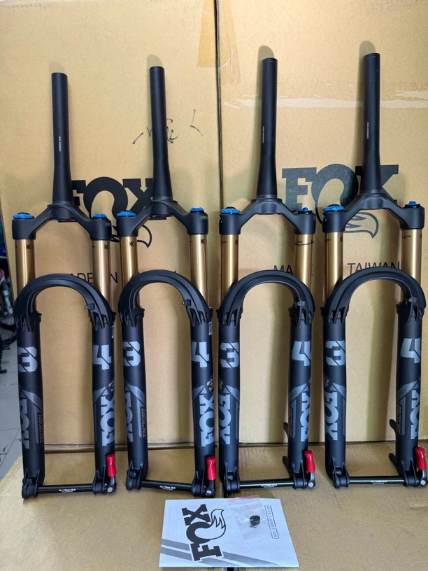 fox34 grip2阻尼金管气压山地车前叉29/130行程，boost