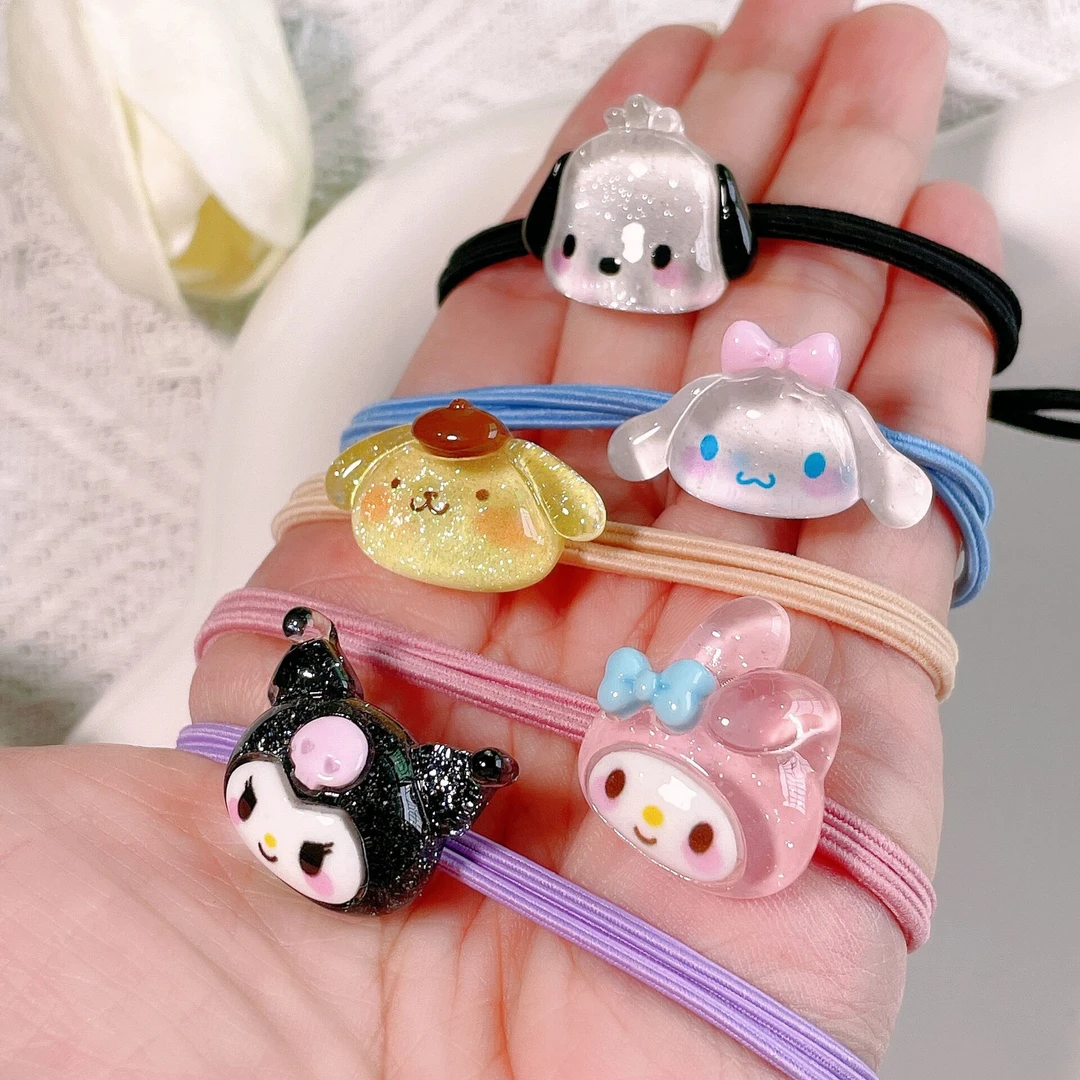韩版卡通发绳发圈甜美少女心闺蜜学生高弹力扎头绳可爱皮筋发饰Z