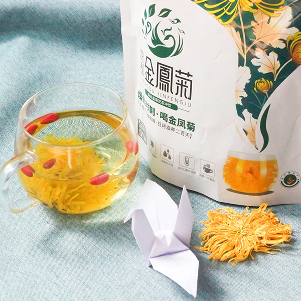 凉都金凤菊精选品牌正宗菊花茶传统工艺2023中茶碎茶清香袋装冲饮