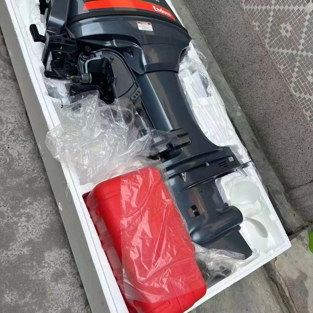 全新雅马款船外机2冲18马力船用推进器皮艇船挂机马达舷外机适用