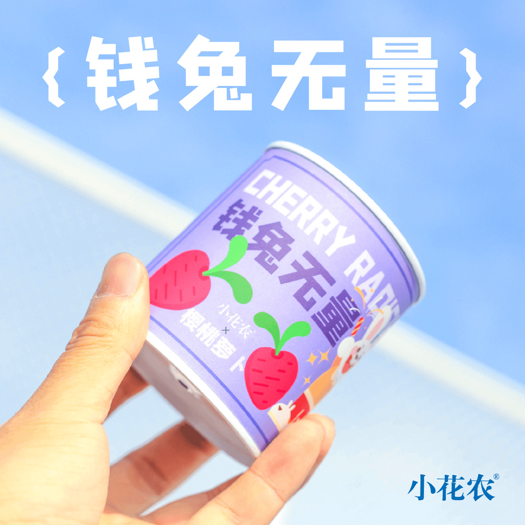 小花农幼儿园小学兔年祝福种植盆栽批发趣味办公桌小绿植摆件桌面