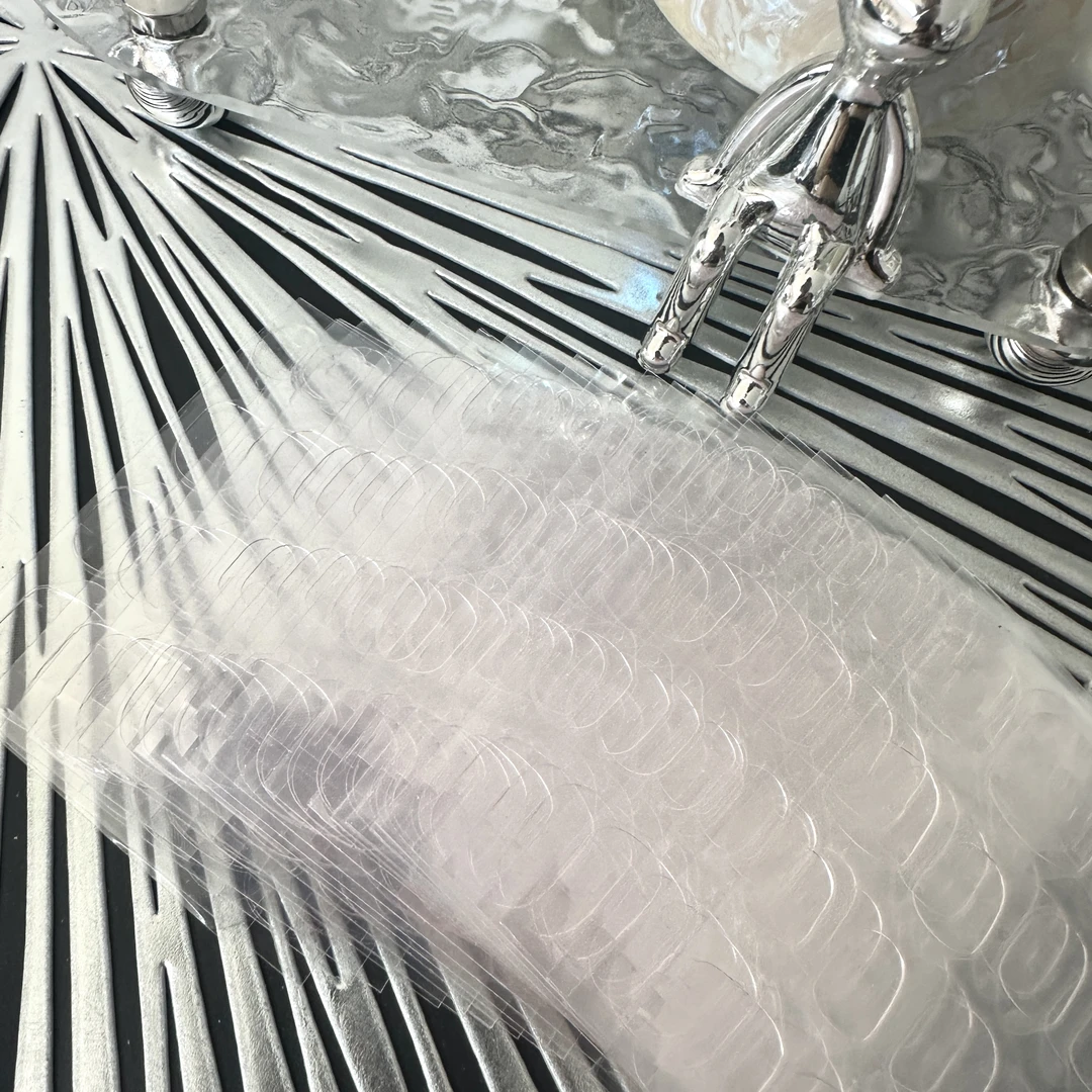 超粘大颗粒果冻胶10张手工粉色