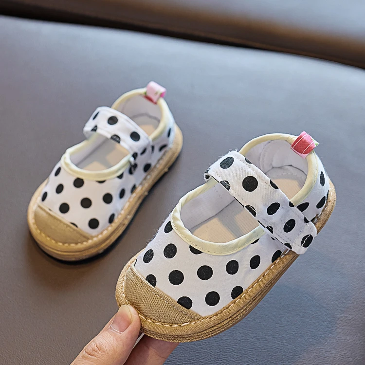 宝宝手工千层底小布鞋女1-3岁软底男婴儿学步鞋儿童老北京单鞋A91