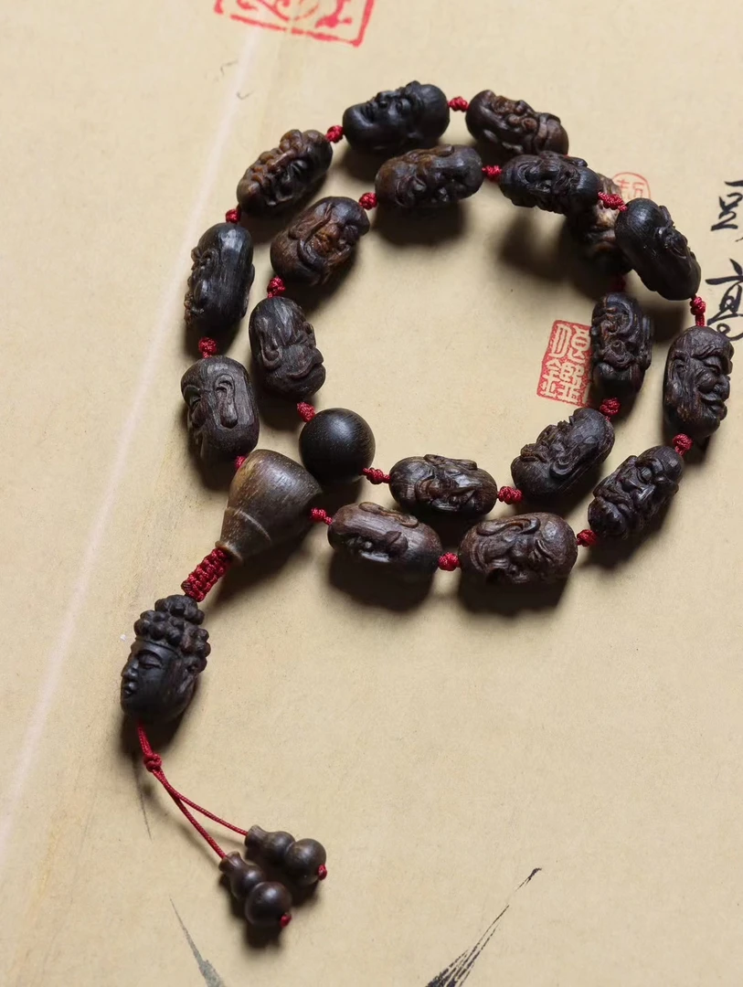 精品沉香手串（材质:芽庄奇楠沉香 品质:沉水级）