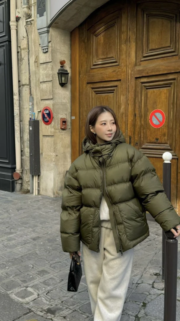 【粉风】东大门the able鸭鸭外套