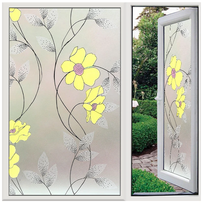 玻璃贴纸透光不透明窗户磨砂玻璃贴膜卫生间浴室防窥视防走光贴膜