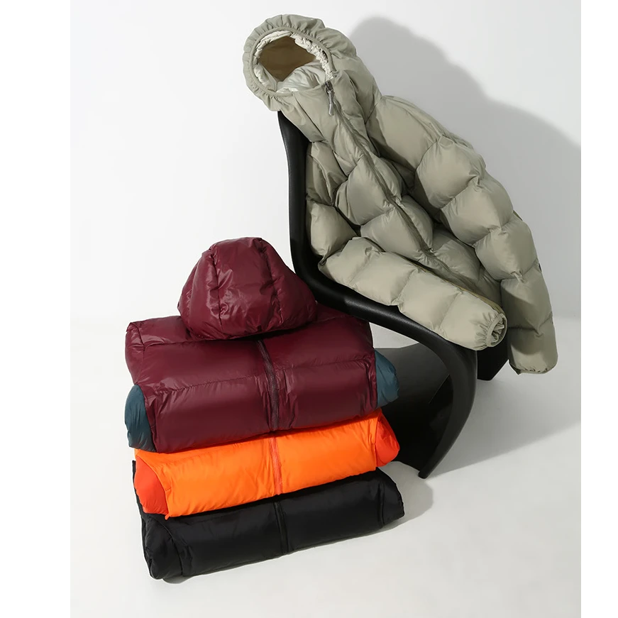 2024秋冬高蓬松轻量化加厚保暖宽松城市户外保暖连帽情侣款棉服