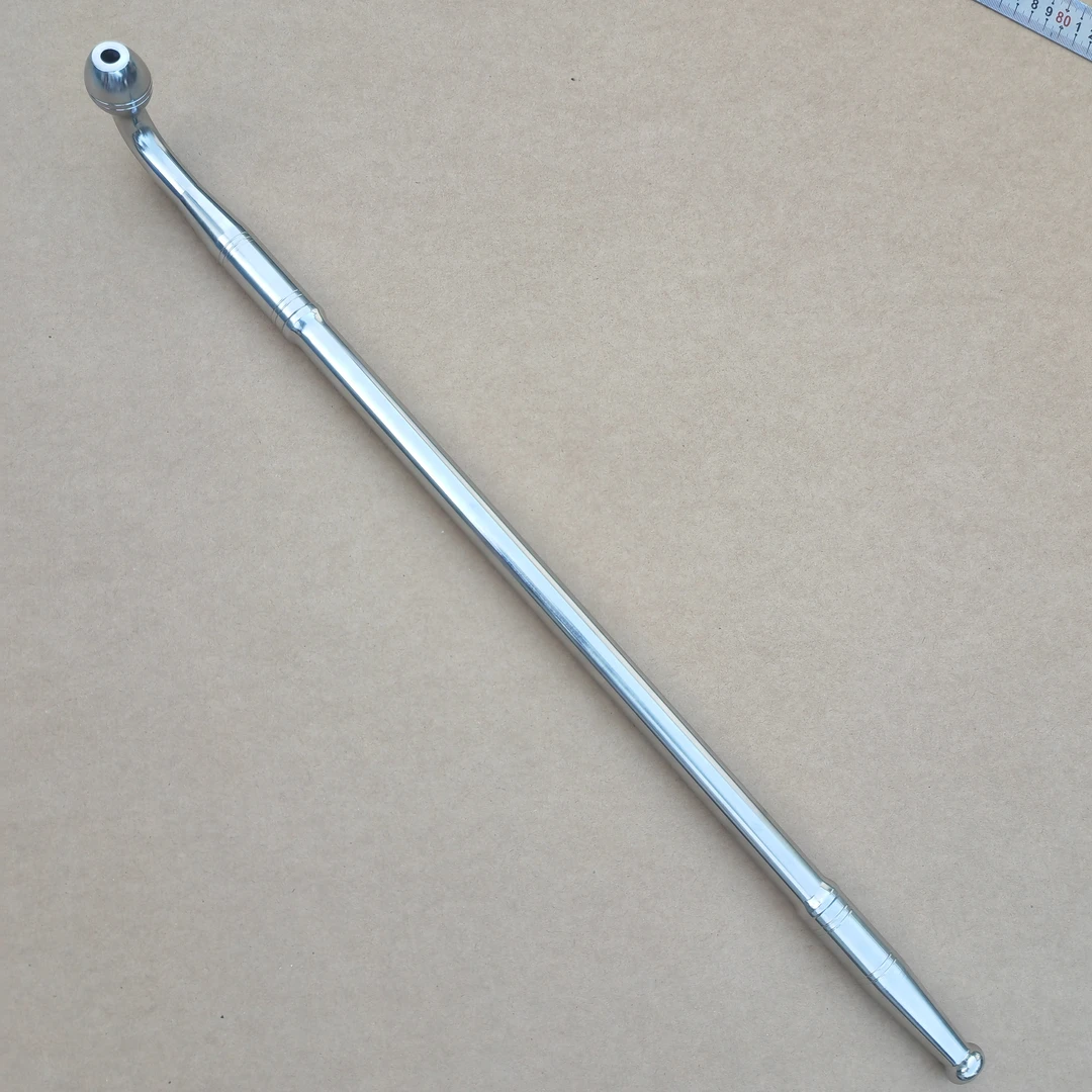 武术烟袋武术用品拦面叟烟杆烟斗空心通孔通气烟袋武术器械不锈钢