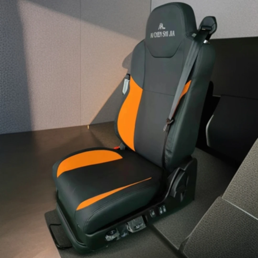 4米2轻卡气囊座椅总成适配重汽豪沃解放座椅小轻卡通用无损安装