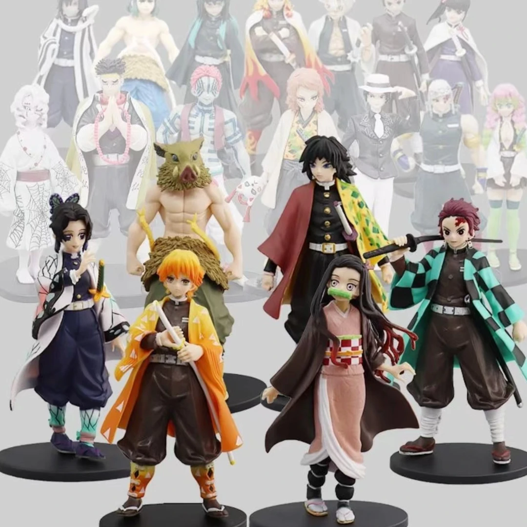 樱木手办 鬼灭之刃6款人物 手办模玩