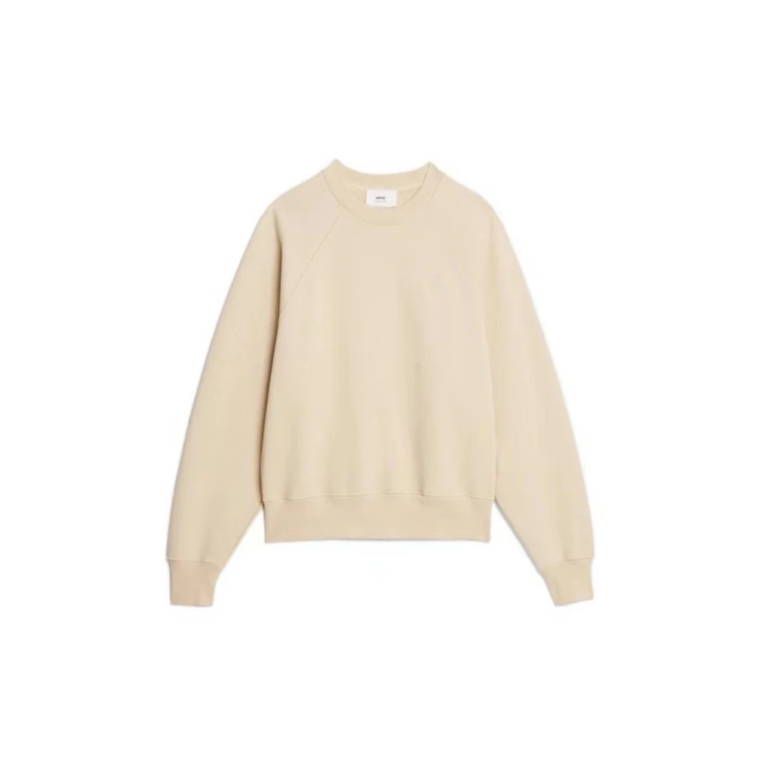99新  奢邦/AMIPARIS/公价3900/爱心圆领棉服卫衣香草
