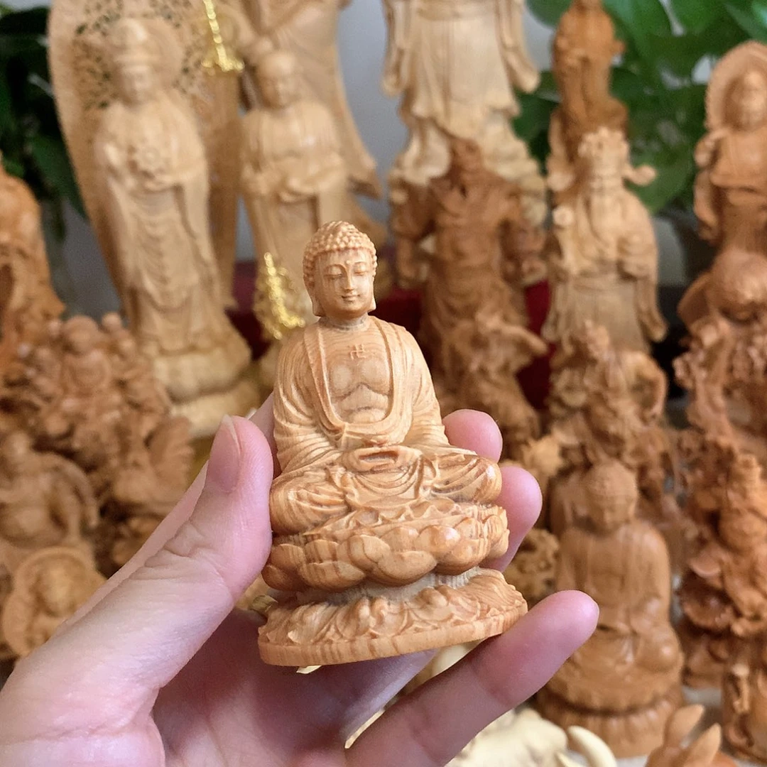 【闪购商品】柏木（崖柏）佛祖