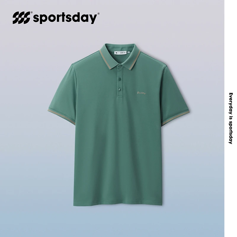 【含桑蚕丝】短袖POLO23新sportsday荣耀马术龙腾九州自然色百搭