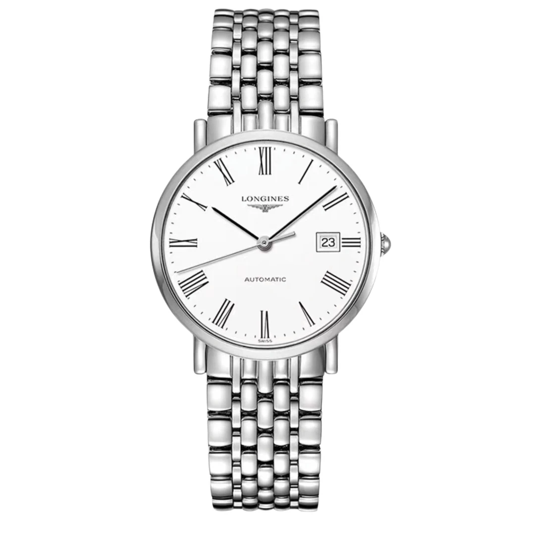 99新 Longines/浪琴 余/博雅810-910罗马白/表径37-39/全套/男