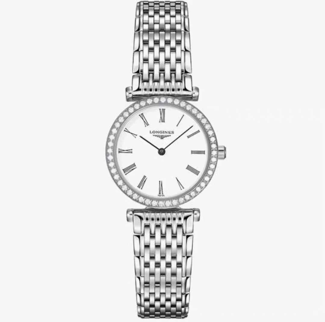 99新 Longines/浪琴 余/嘉岚241/表径24mm/女款/时尚/优雅/镶钻