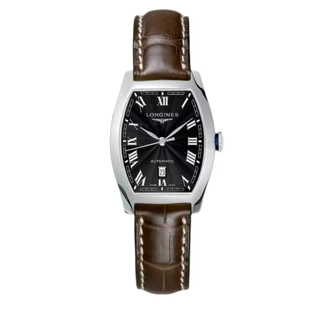 99新  Longines/浪琴华/典藏酒桶142黑/表径26*30.6