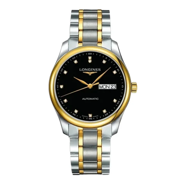 99新 Longines/浪琴 余/名匠755/金钻黑盘/表径38.5/男款/经典