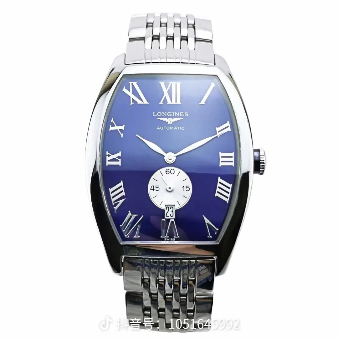 99新 Longines/浪琴 余/酒桶642/表径33.1✖️38.75mm/男士/百搭