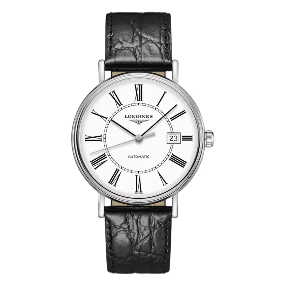 99新 Longines/浪琴 华/瑰丽922罗马白/表径40mm/男士/时尚/百搭