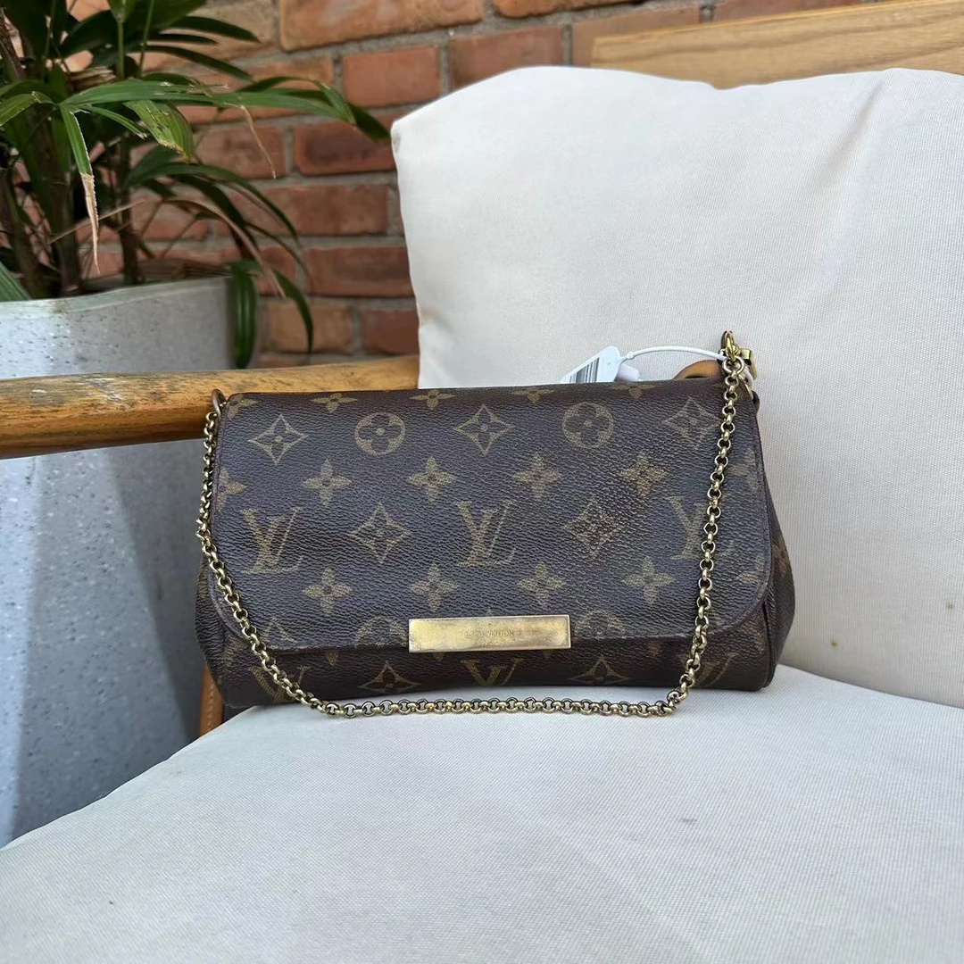 95新 LouisVuitton/路易威登 全原lv挚爱favorite斜挎腋下单肩包