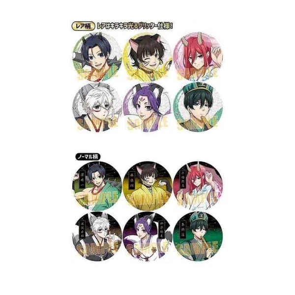 【模玩熊】蓝色监狱 蓝锁 正比 百鬼夜行 随机闪吧唧徽章 随机一发