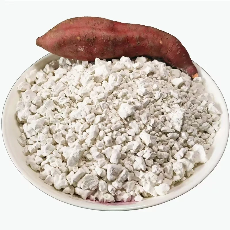 农家红薯粉现场称重