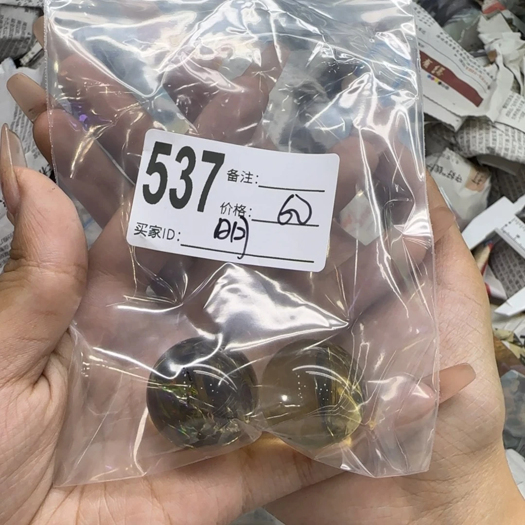 水晶水晶球未镶嵌明*w