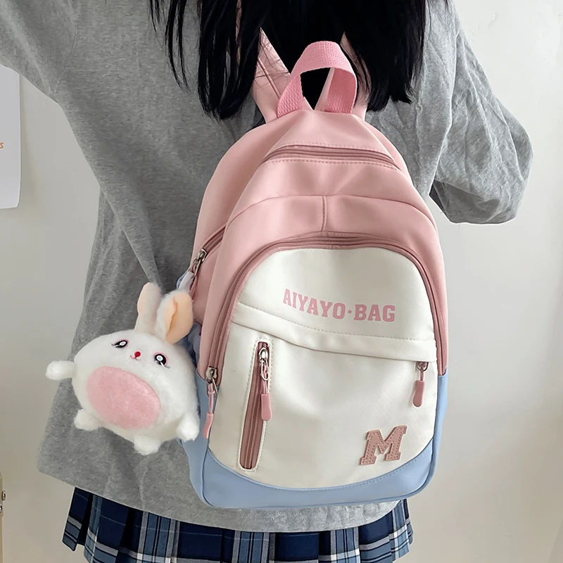 书包女ins小众背包高中生大学生超轻旅行双肩包2024新款小书包男