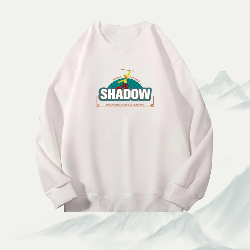 情侣款圆领卫衣W8-010