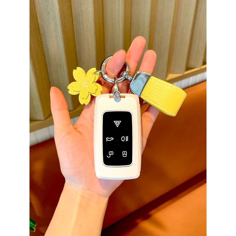 适用路虎新款极光揽胜行政揽胜运动版发现星脉壳卫士钥匙套包车扣