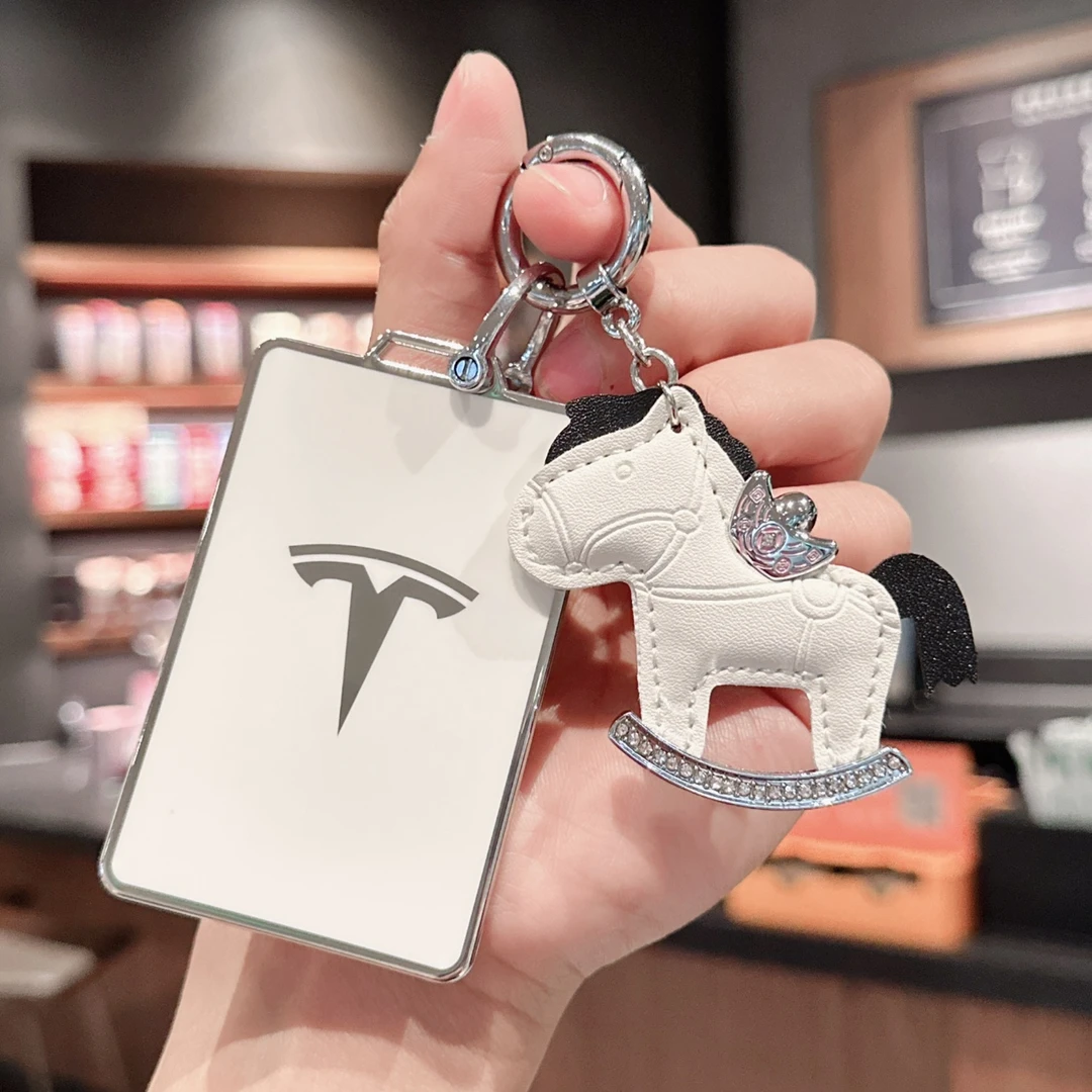 Tesla特斯拉钥匙套model3/Y包卡套model S车遥控钥匙壳扣高档女扣