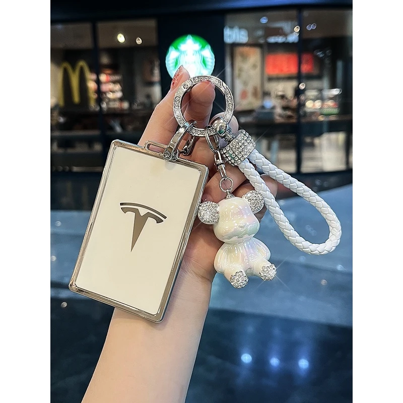 特斯拉钥匙套modelY/model s/model 3卡片套新能源汽车壳高档扣女
