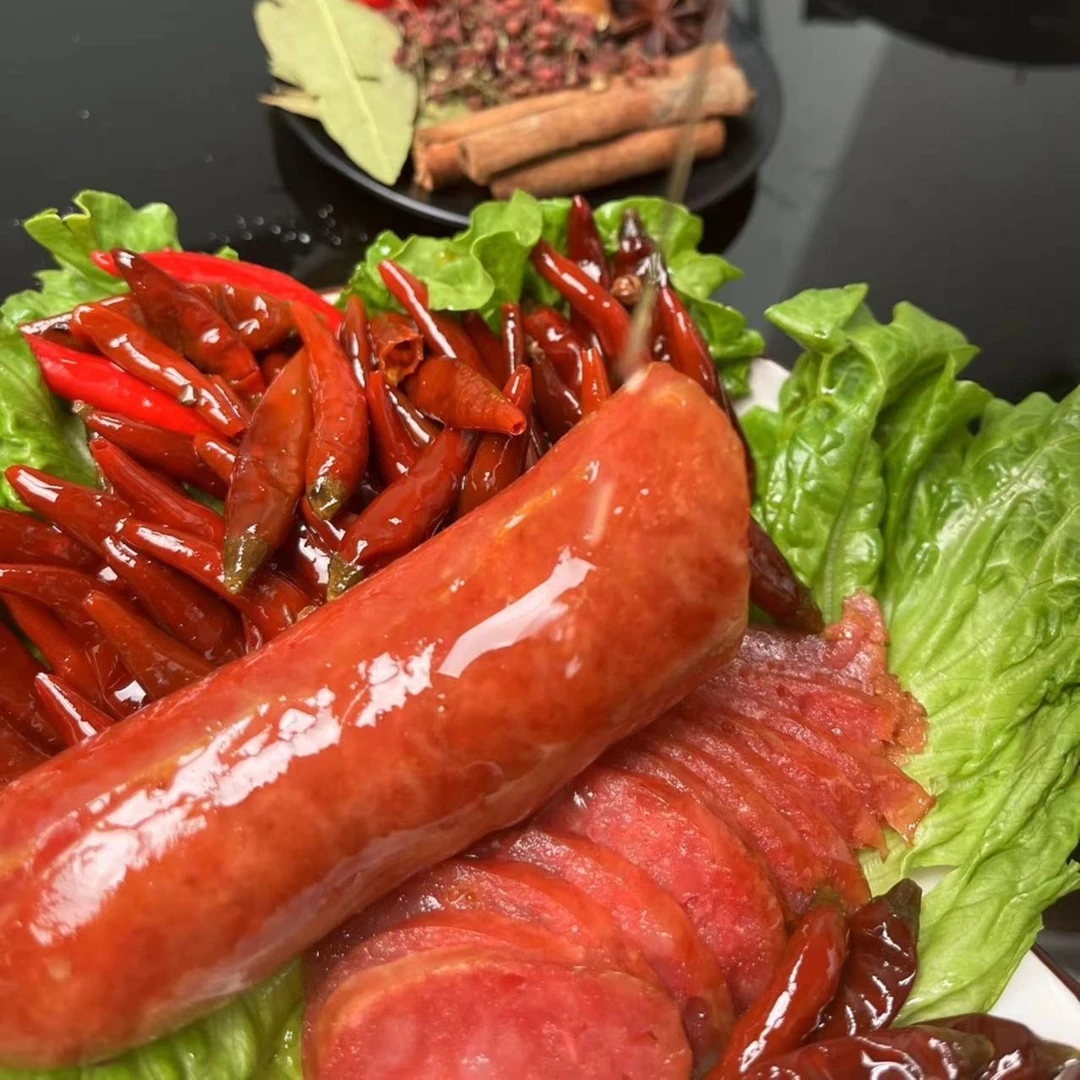 非遗【热闹卤肉】香肠 卤肉熟食真空包装开袋即食包邮   300克×3袋