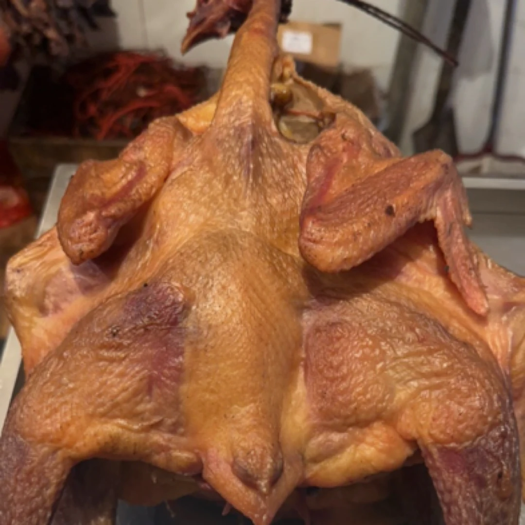 四川大巴山柏树丫烟熏腊干鸡1.8斤一6斤