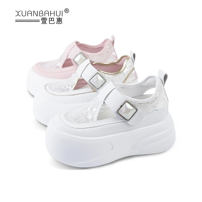 2024夏软底9CM增高厚底气质松糕玛丽珍高跟女鞋9906-10