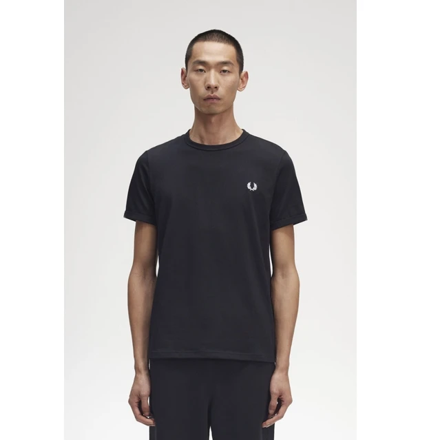 FRED PERRY  欧若风经典新潮男装休闲短袖百搭T恤M3519